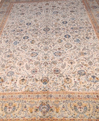 Antique Kashan Carpet  454x330 - alternate view