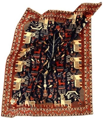 Afshar Teppich 200x155 - alternate view