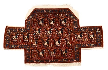 Antik Afshar  Teppich  107x65