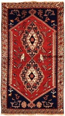 Ghashghai Teppich 219x125