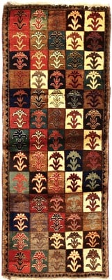 Gabbeh Teppich 217x83