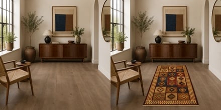 Ghashghai Teppich 204x103 - alternate view
