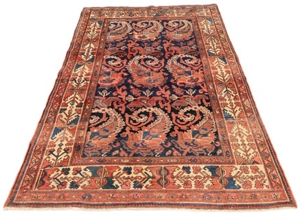 Antike  Malayer Teppich 188x130 - alternate view