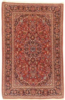 Kashan Teppich  210x136