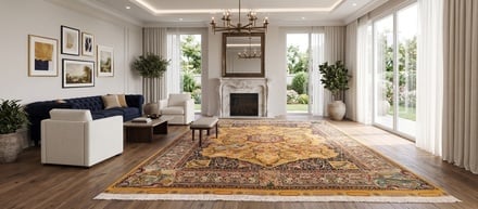 Antike Tabriz 70 Raj Teppich 410x300 - alternate view