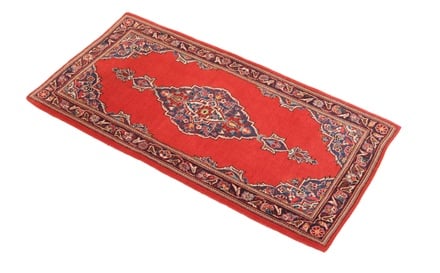 Kashan Teppich 129x66 - alternate view