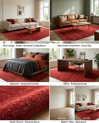 GABBEH Teppich 300x242 - alternate view
