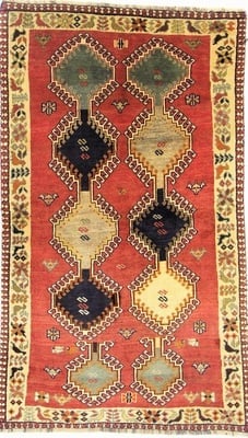 Ghashghai Teppich  200x120
