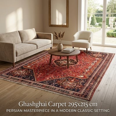 Ghashghai Teppich 295x215 - alternate view
