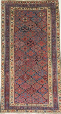 Russisch Antik Teppich 253x135