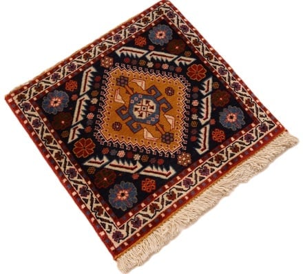 Kashkuli Teppich 40x40 - alternate view