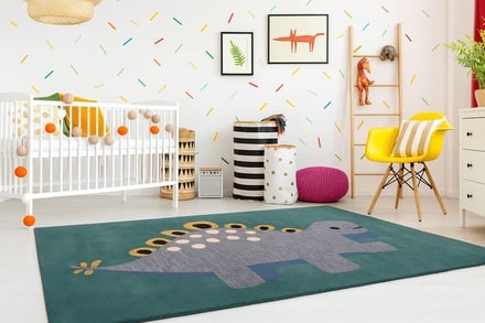 Children’s Dinosaur Calm Animal Designcarpet  243x170 - alternate view