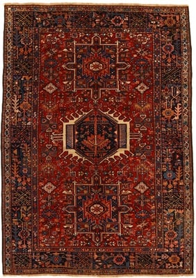 Antique Heriz Teppich 200x145