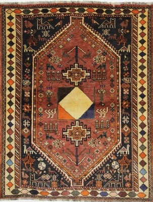 Ghashghai Teppich 165x131