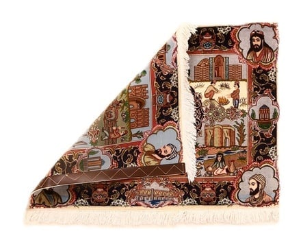 Tabriz 50 Raj Teppich 97x71 - alternate view