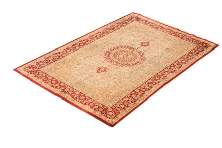 Qum Silk Carpet 150x100 - alternate view