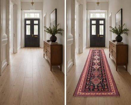 Kilim Fars Carpet  274x83 - alternate view
