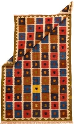 Kelim Fars Teppich 178x104 - alternate view