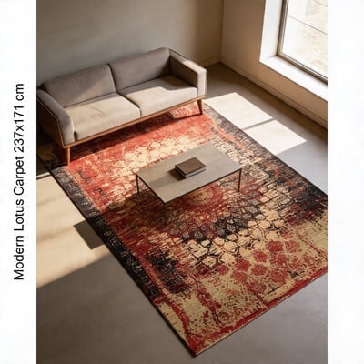 MODERN LOTUS Carpet  237x171 - alternate view