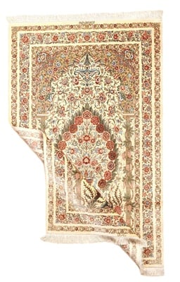 Ghom by Rezaei Brothers Seide Teppich 160x100 - alternate view