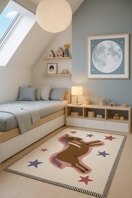 Kids Carpet Sleeping Unicorn   244x168 - alternate view
