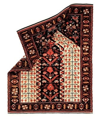 Sarough Teppich 150x118 - alternate view