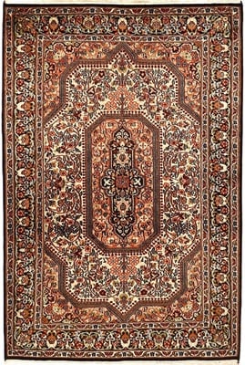 Kashmir Silk Carpet 122x83