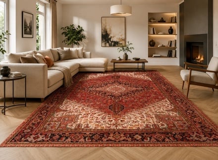 Heriz Carpet  376x297 - alternate view
