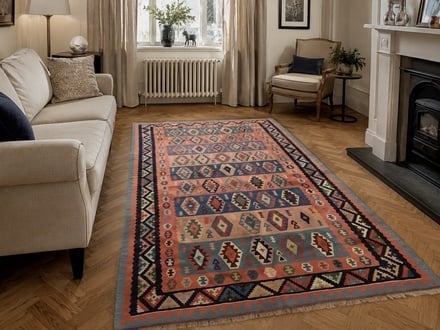 Kelim Fars Teppich 290x170 - alternate view