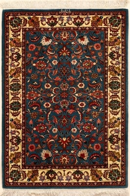 Bidjar Yasha oruje Seidenkette Teppich  113x80