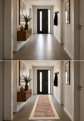Gabbeh Teppich 288x78 - alternate view