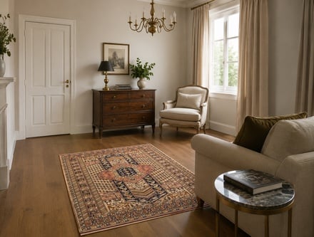 Antique Ghuchan Carpet  182x126 - alternate view