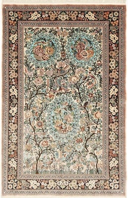 Hereke Seide 123x70