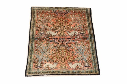 Ghom Silk Carpet 80x58 - alternate view
