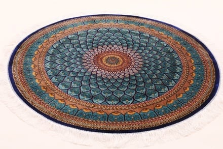 Ghom Geometric design Teppich 200x200 - alternate view