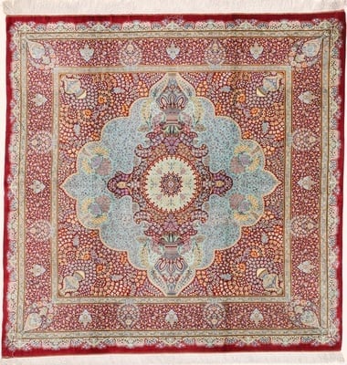 Ghom Seide  Mosaveyan Teppich 196x196