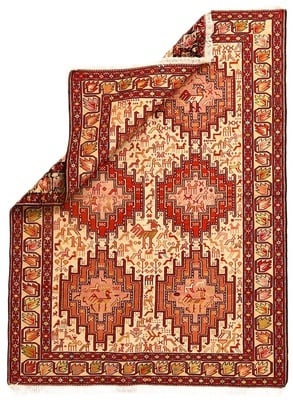 Kelim Seide Teppich 144x105 - alternate view