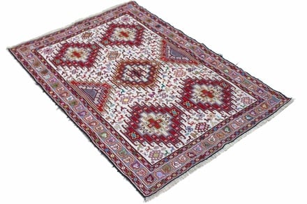 Kelim Seide Teppich 142x98 - alternate view