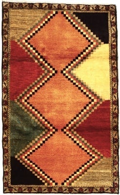 Gabbeh Teppich 147x90
