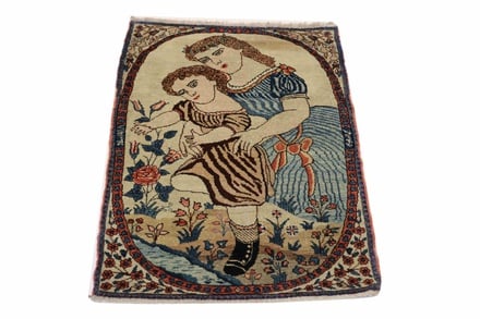 Bakhtiar Antik Teppich 90x61 - alternate view