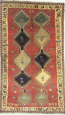 Ghashghai Teppich  200x120
