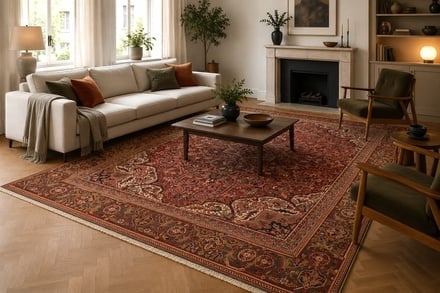 Heriz Carpet  329x239 - alternate view