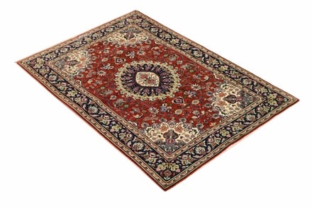 Ghom Silk Carpet 147x100 - alternate view