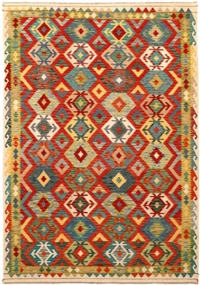 Kelim Teppich 293x204