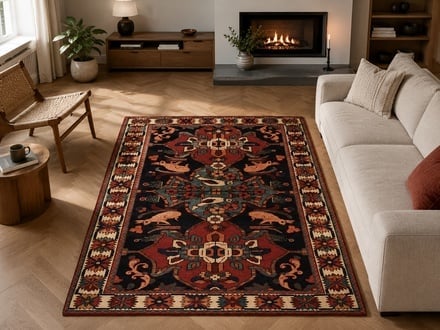 Antik  BAKHTIAR Teppich 200x132 - alternate view