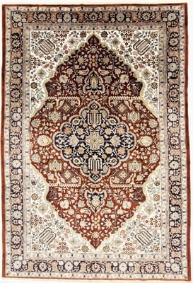 Türki Seide Teppich 270x185