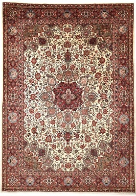 Sarough Teppich 377x266