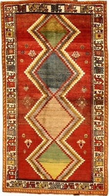 Gabbeh Teppich  226x122