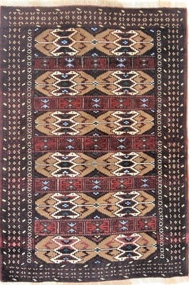 Turkaman Teppich 126x87