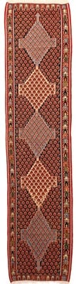 Kelim Seneh Teppich 336x78